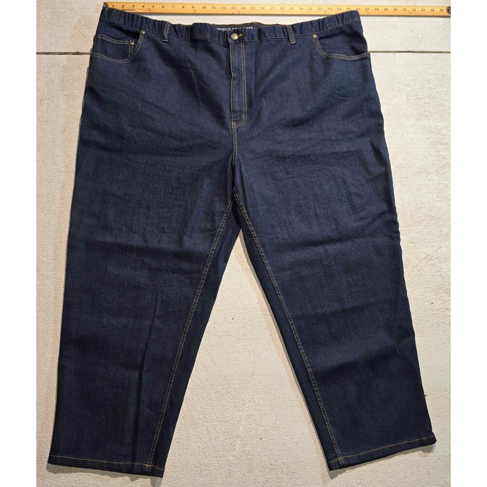 Dark Blue Harbor Bay Mens Jeans Size 54X28. Big and Tall. - 16